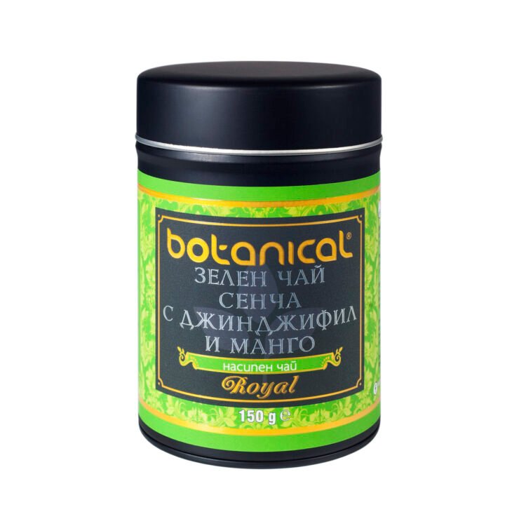 Royal Sencha Green Tea with Ginger and Mango (150g)