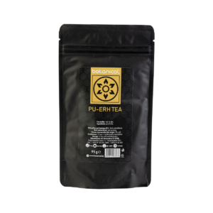 Pu-erh Tea 95g – 100% Pure Fermented Herbal Blend made with premium Pu-erh tea leaves for digestion, detox, and wellness.