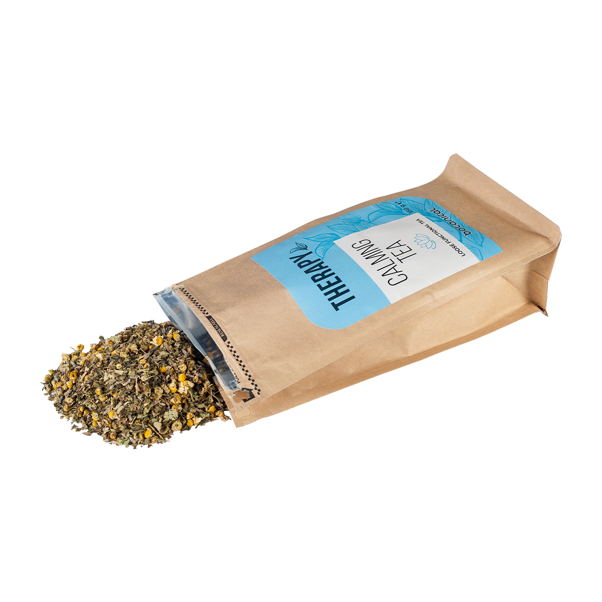 Calming Therapy Tea – Herbal Blend for Stress Relief (150g)